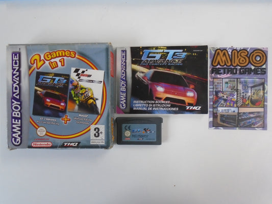 2 Games in 1 - GT 3 Advance & MotoGP - complete