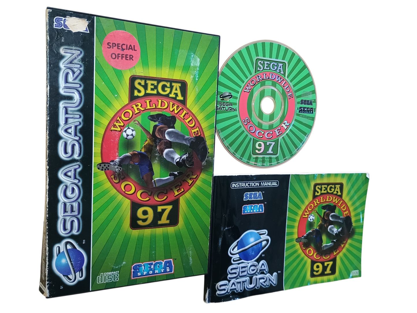 Sega Worldwide Soccer 97 - complete