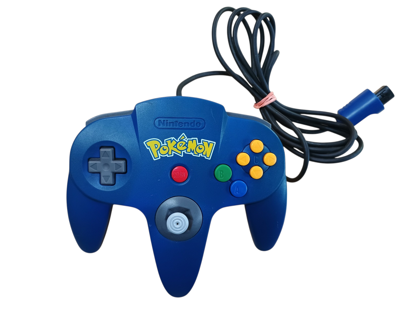 Nintendo 64 console - Pikachu Blue - unboxed - complete