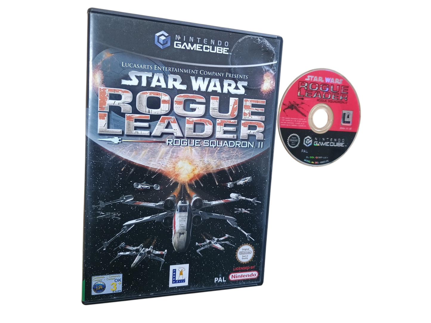 Star Wars - Rogue Leader - Rouge Squadron II - boxed no ins
