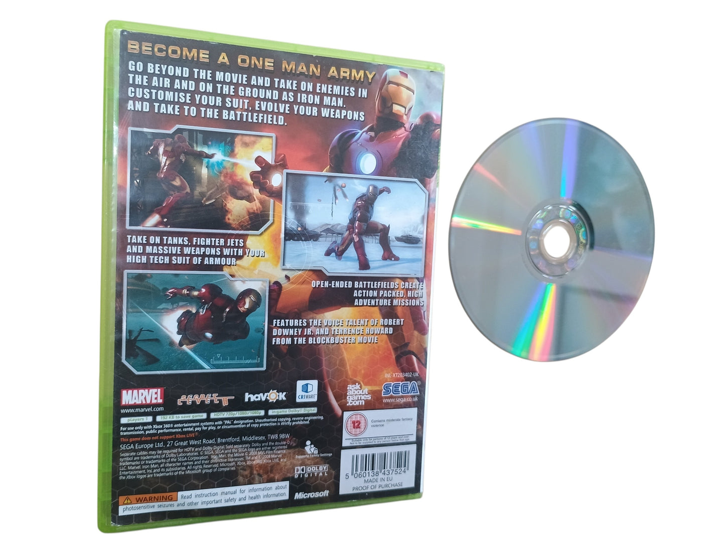 Iron Man - boxed no ins