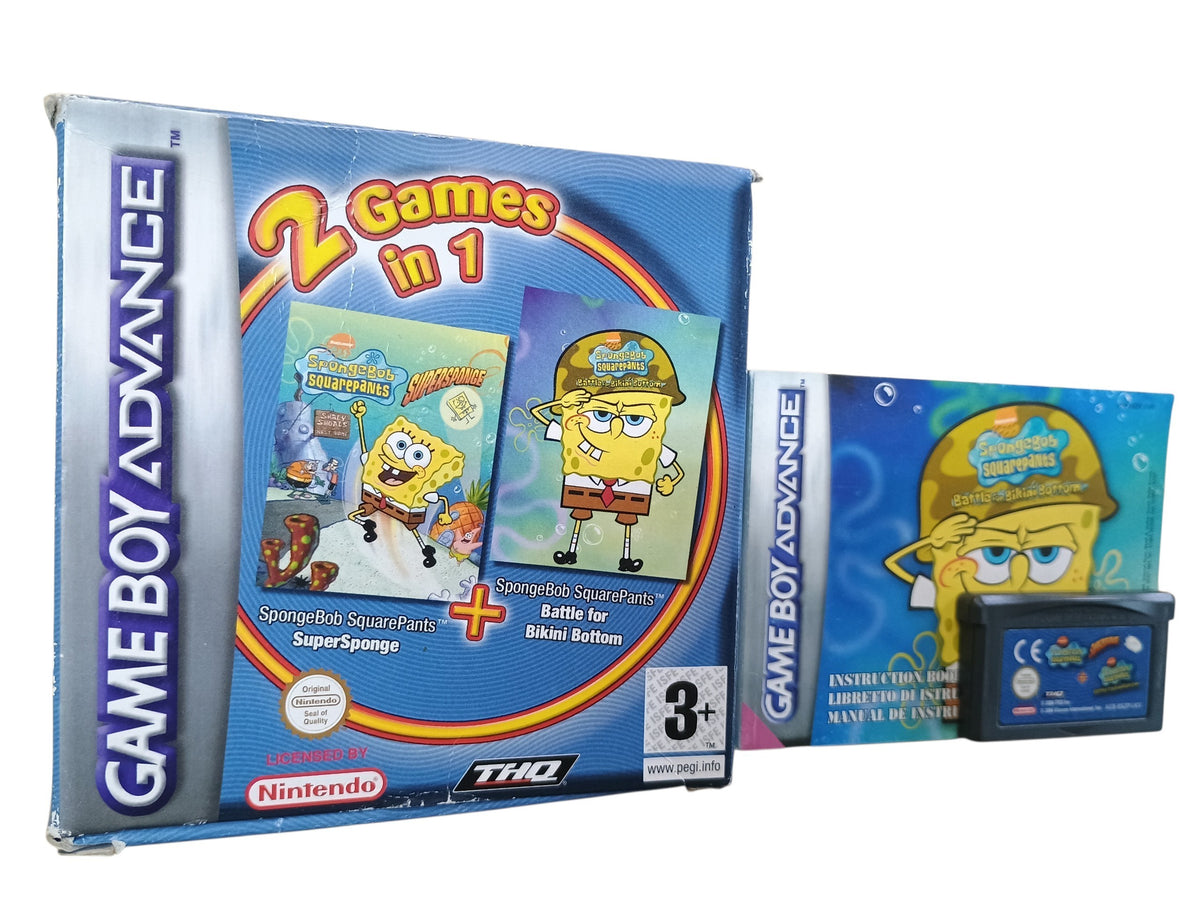 Spongebob Squarepants - 2 Games in 1