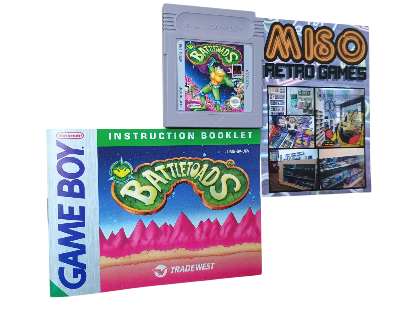 Battletoads - cart w/ manual