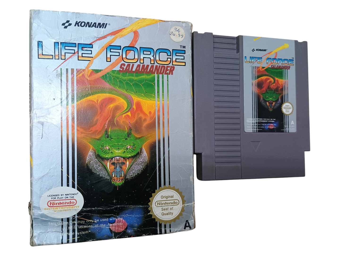 Life Force Salmander - boxed no ins