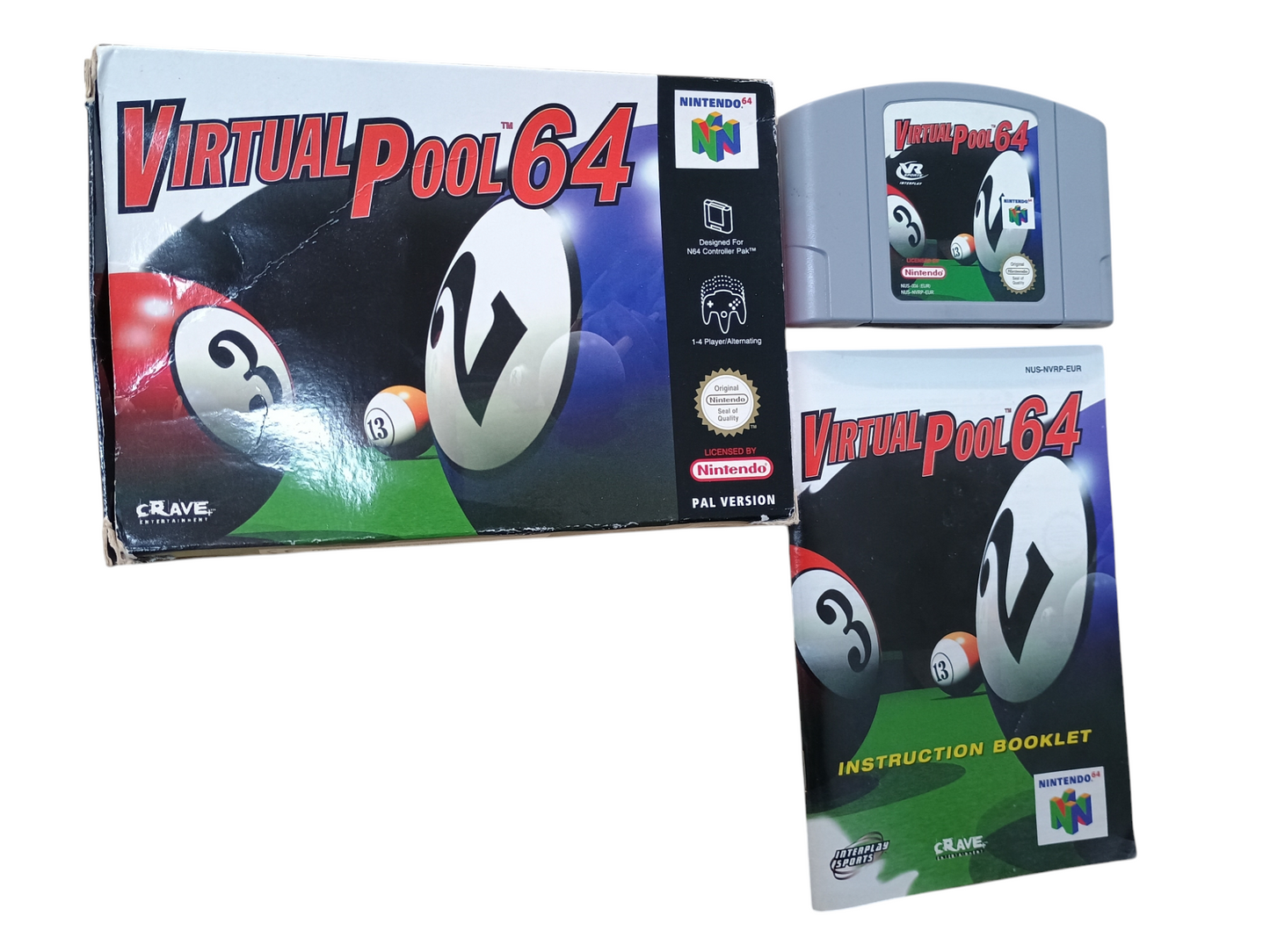 Virtual Pool 64 - complete
