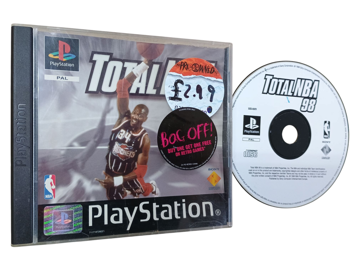 Total NBA 98 - boxed no ins