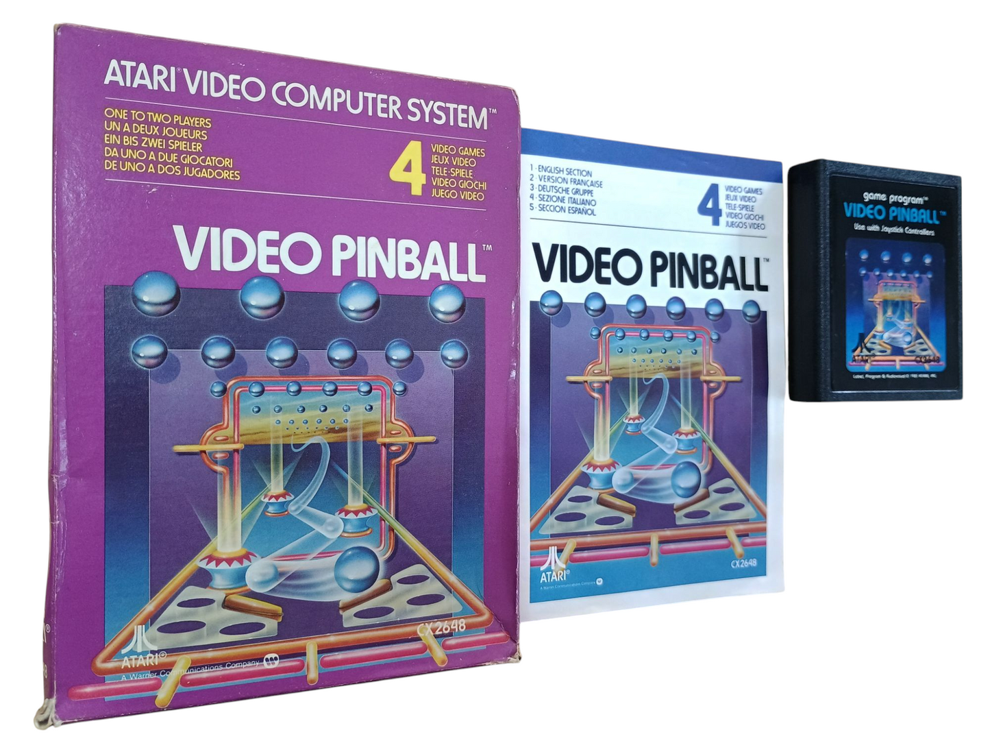 Video Pinball - complete