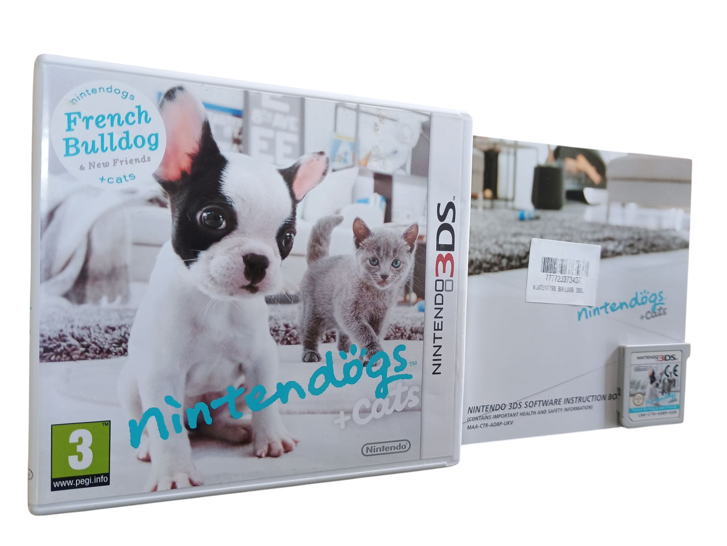 Nintendogs & Cats - French Bulldog - complete