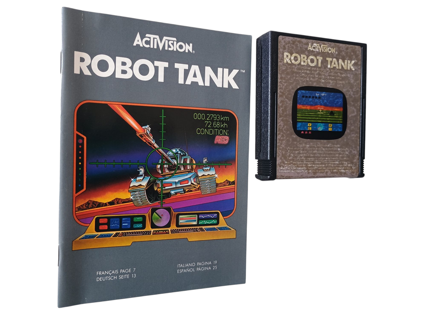 Robot Tank - cart w/ manual