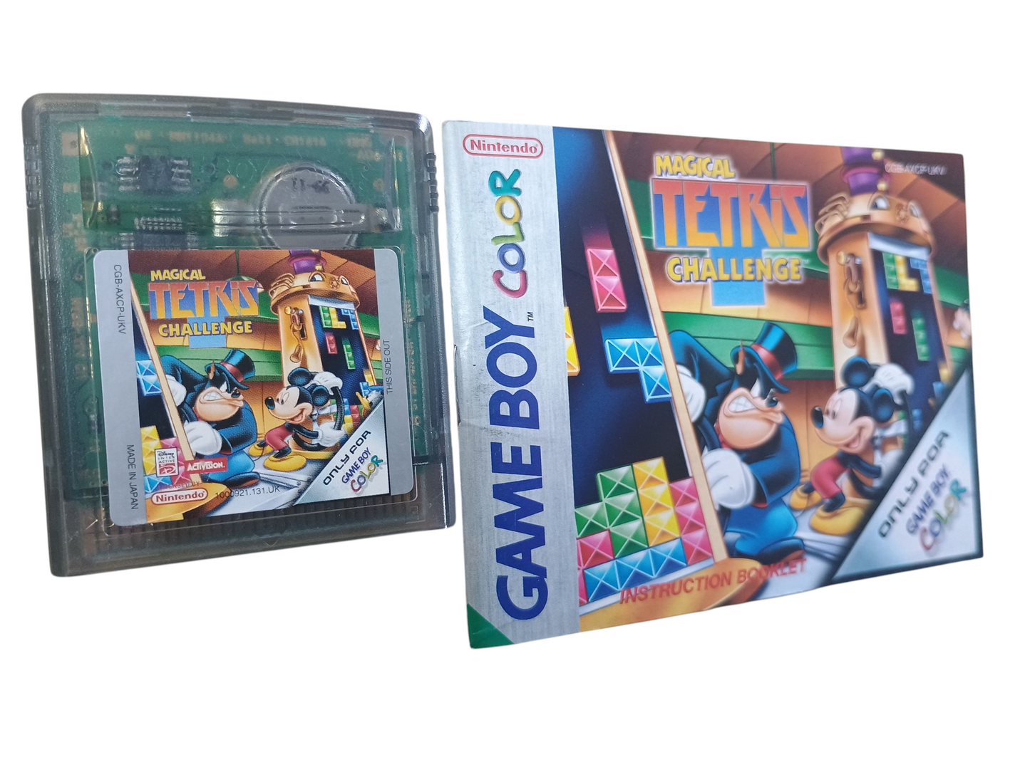Magical Tetris Challenge - cart w/ manual