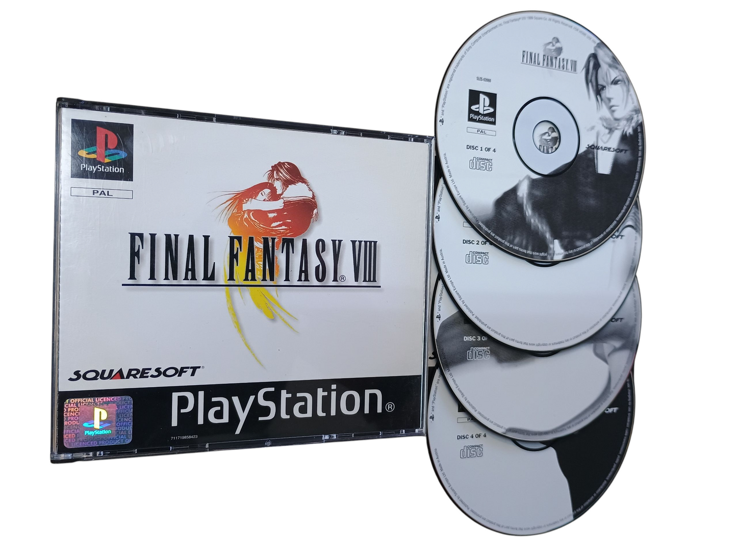 Final Fantasy VIII - boxed no ins