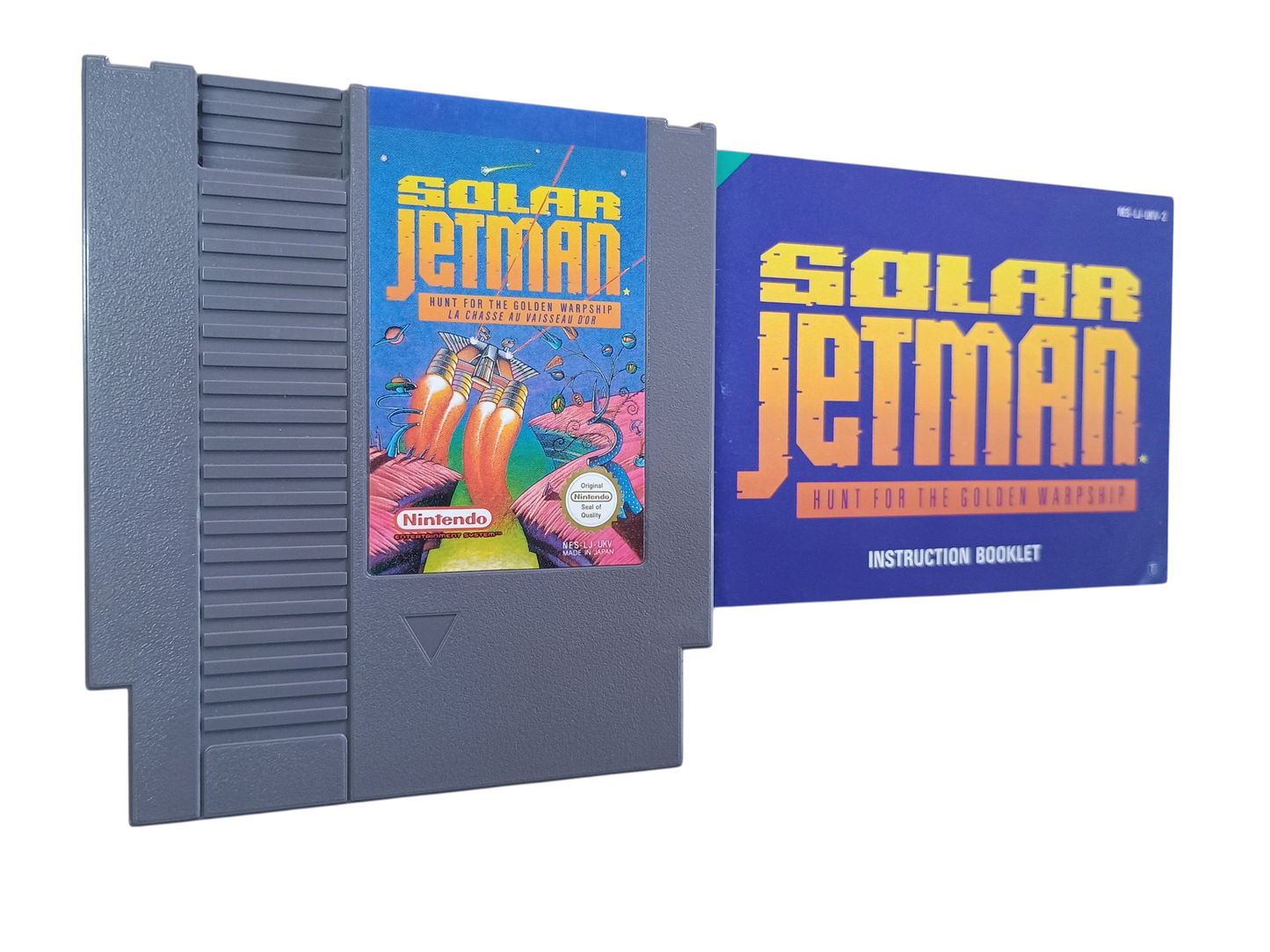 Solar Jetman - cart w/ manual