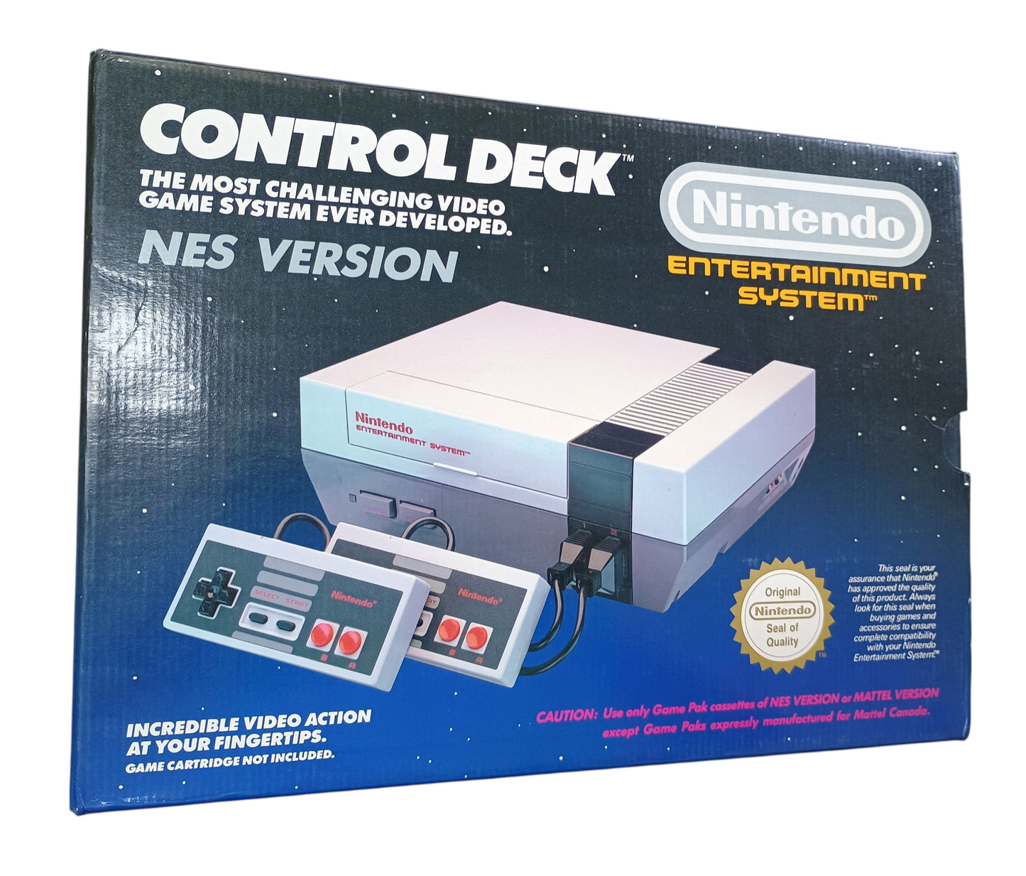 Nintendo NES Console - Teenage Mutant Hero Turtles variant - complete