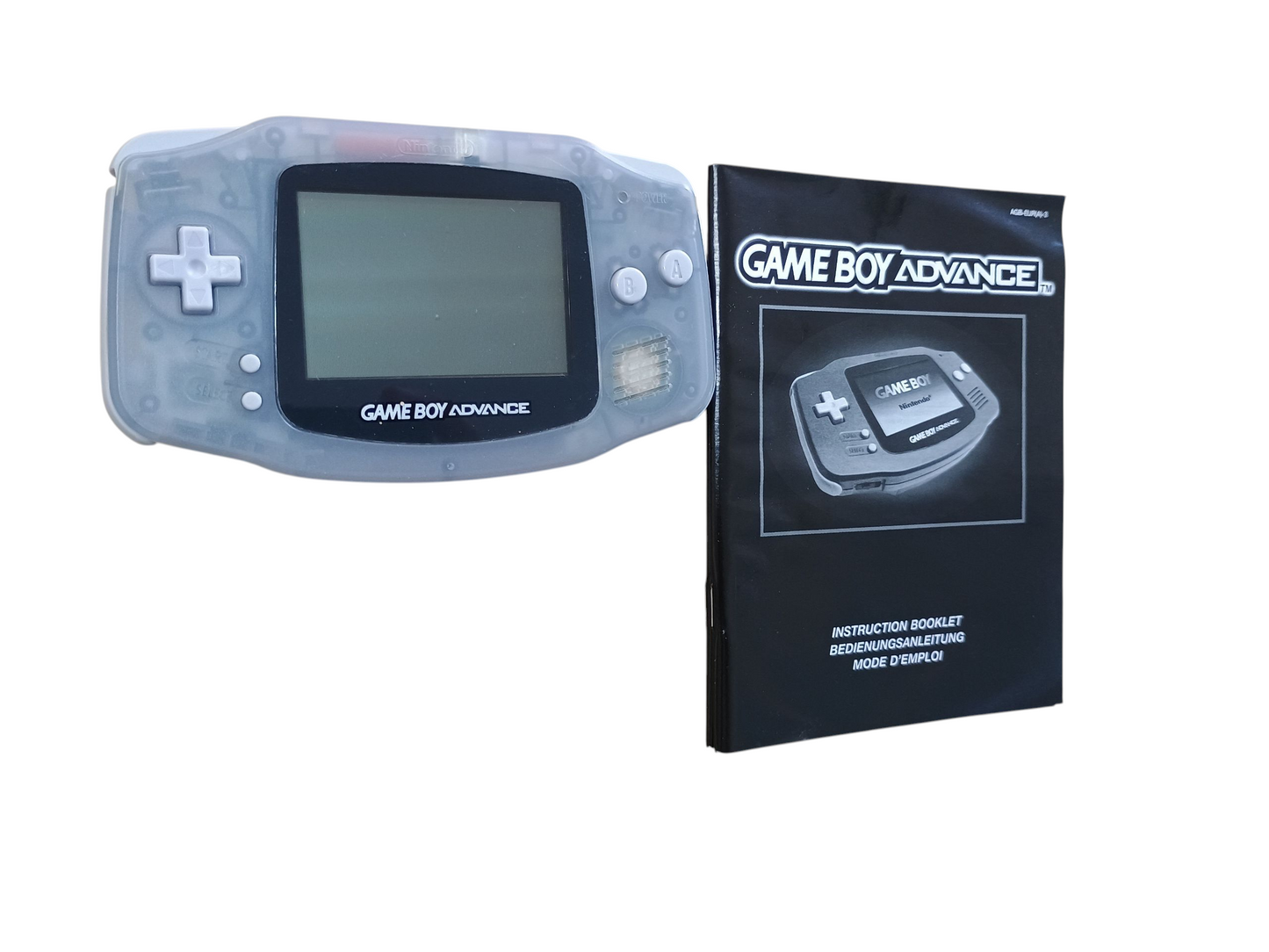 Nintendo Gameboy Advance - Glacier - complete