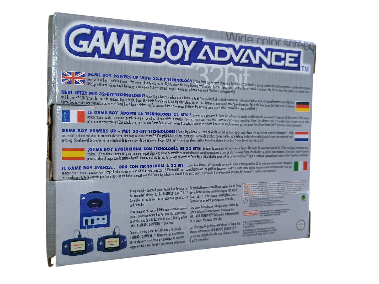 Nintendo Gameboy Advance - Clear Pink - complete