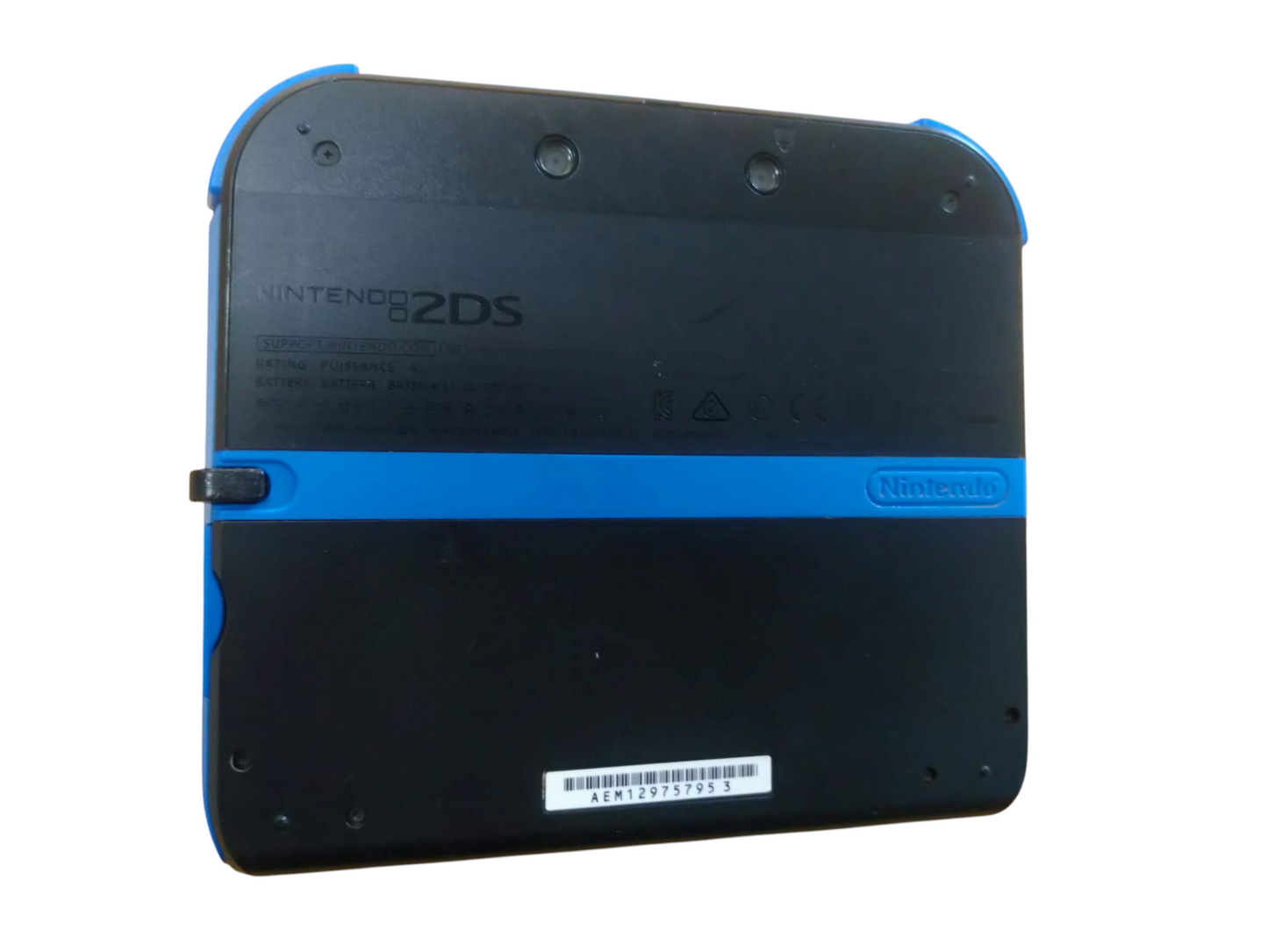 Nintendo 2DS console - Black & Blue - complete