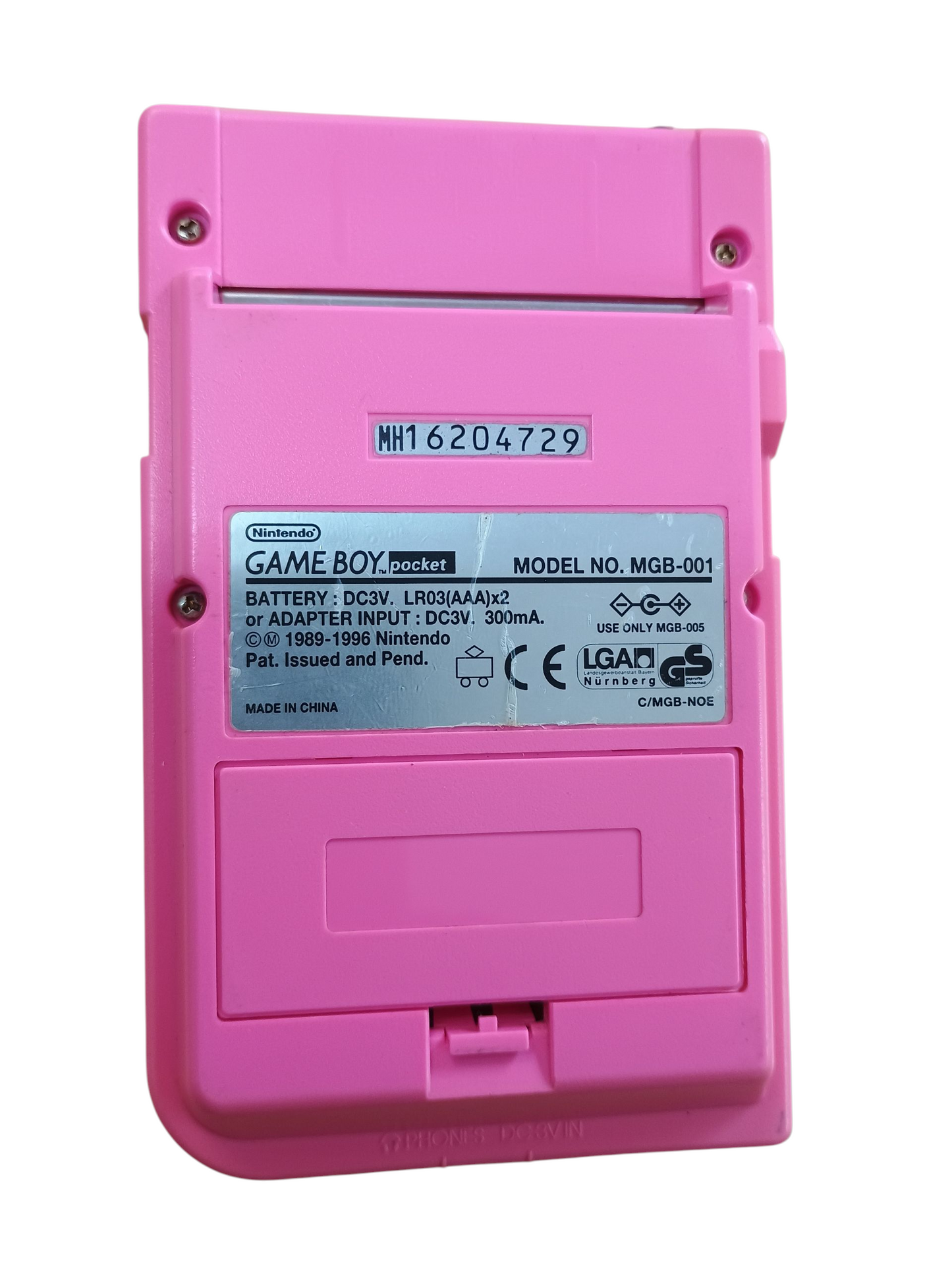 Nintendo Gameboy Pocket - Pink - unboxed