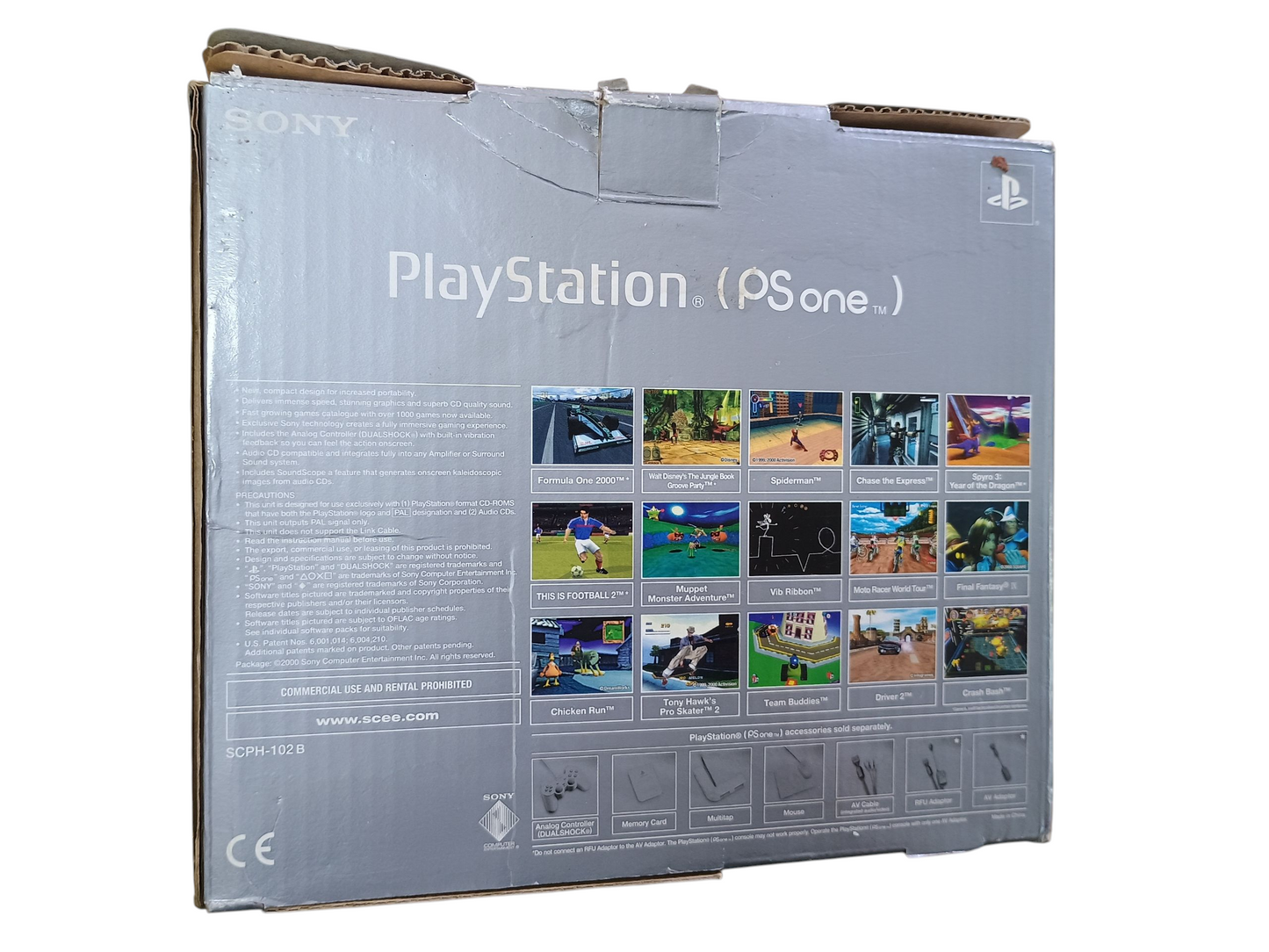 PSone Console - boxed - complete