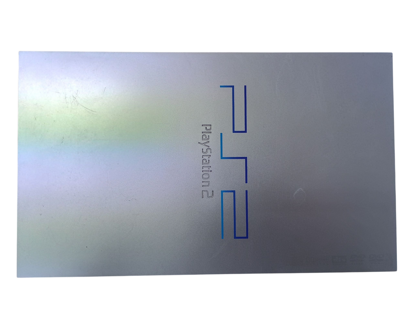PS2 Silver Console - unboxed - complete