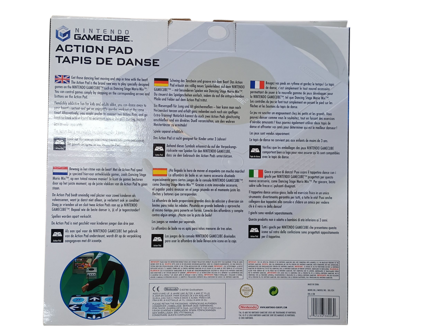 Dancing Stage - Mario Mix Pak - complete