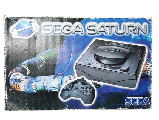 Sega Saturn console - boxed - complete