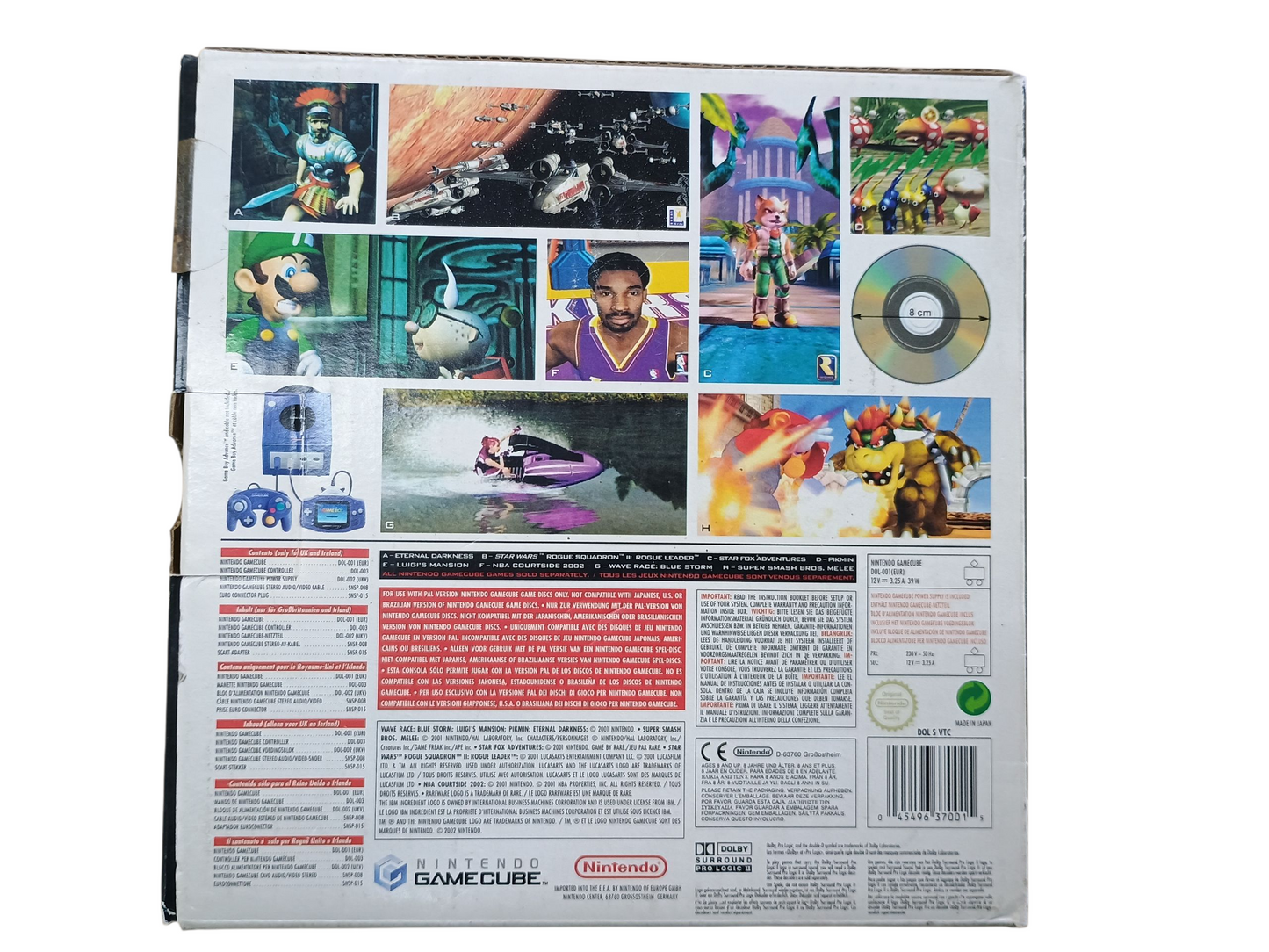 Nintendo Gamecube console - Indigo - boxed