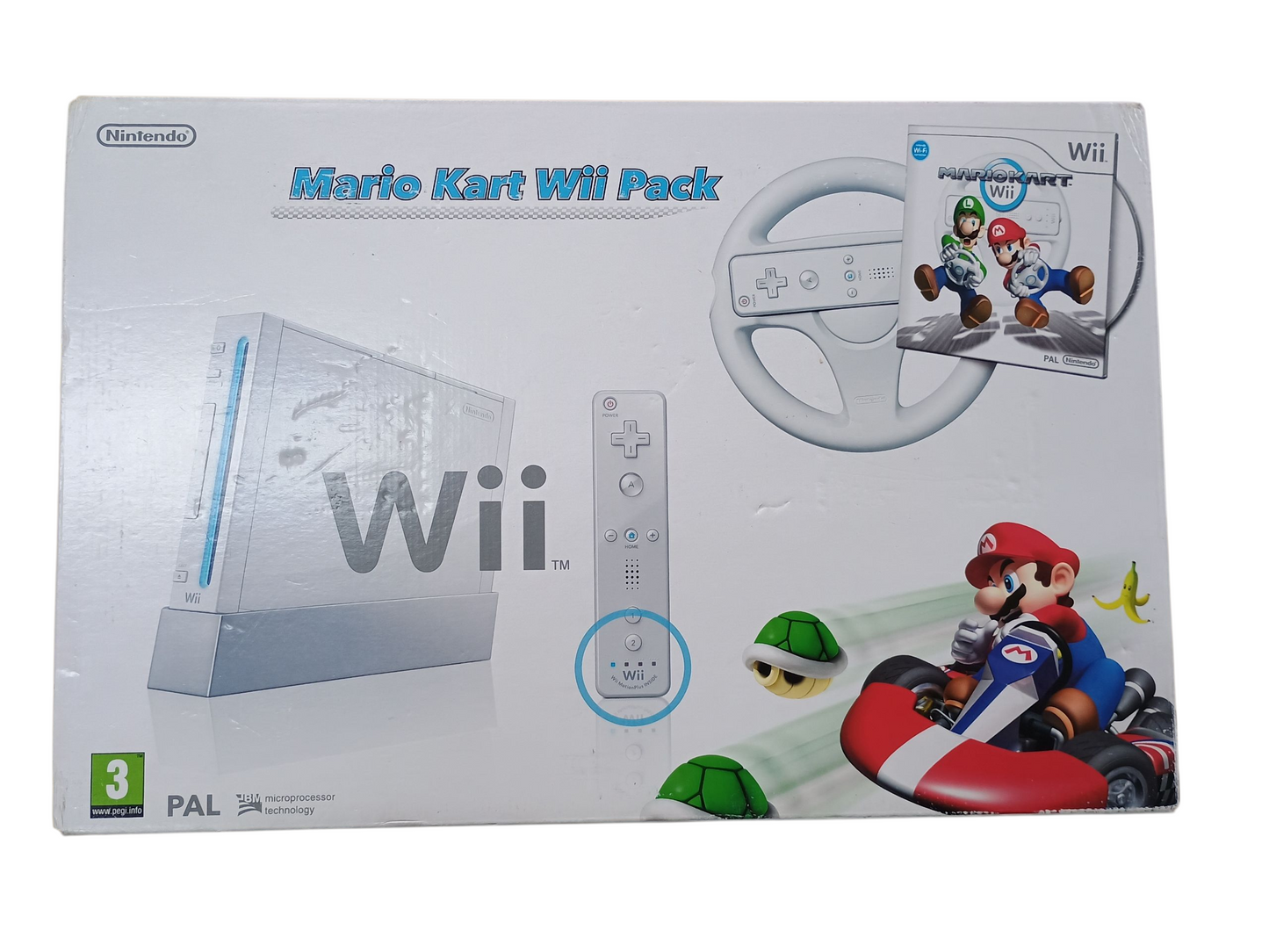 Nintendo Wii console - Mario Kart Wii Pack - boxed - complete