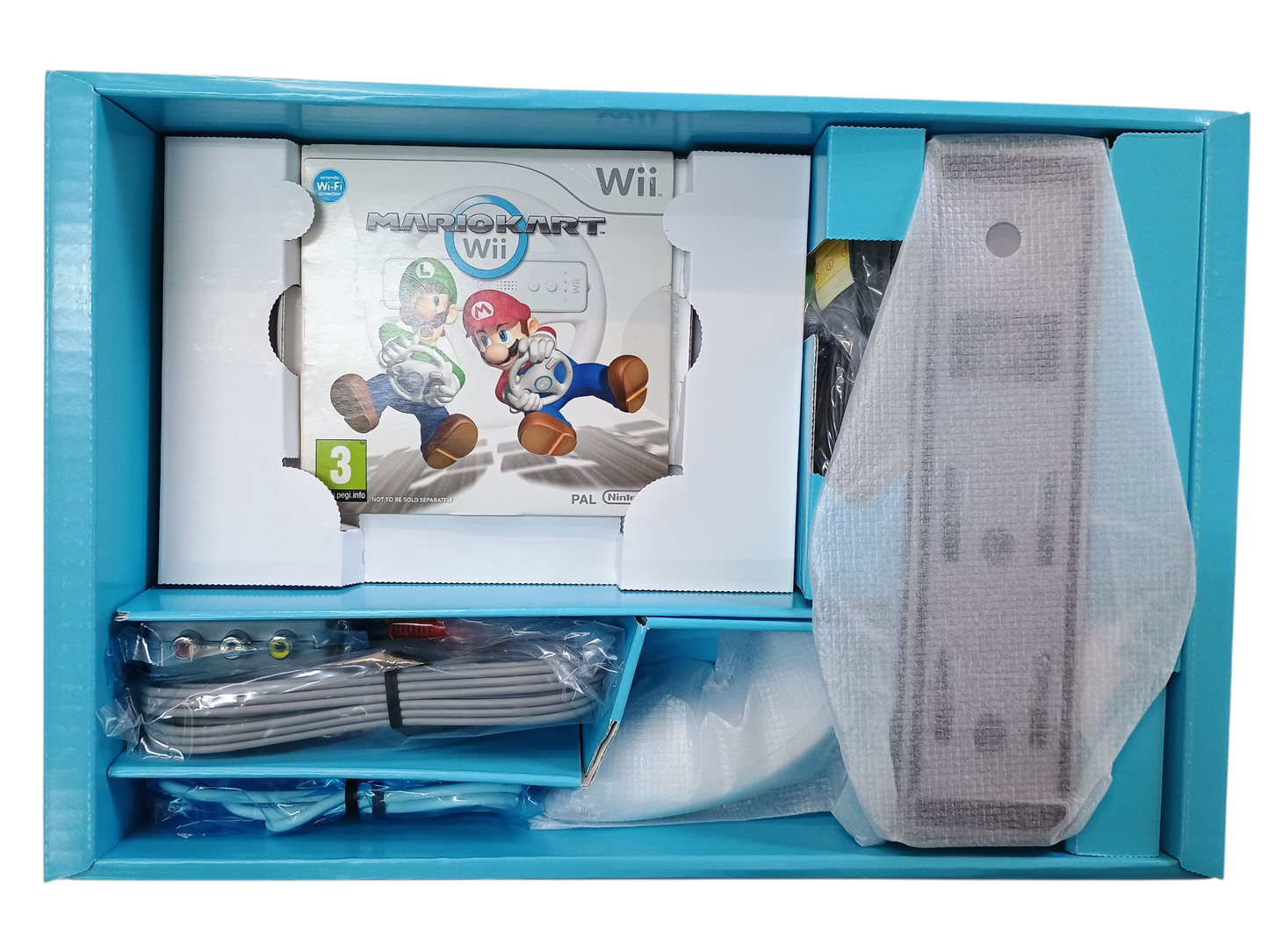 Nintendo Wii console - Mario Kart Wii Pack - boxed - complete
