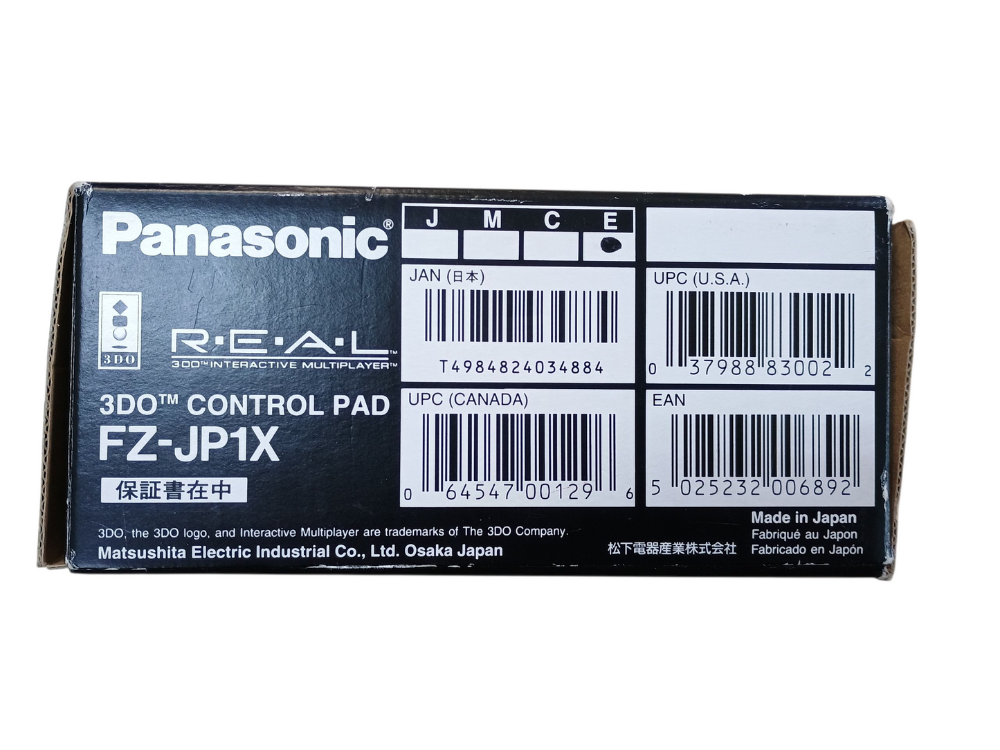 Panasonic 3DO control pad - FZ-JP1X - boxed complete