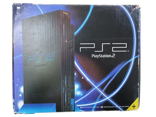 PS2 console - boxed - complete