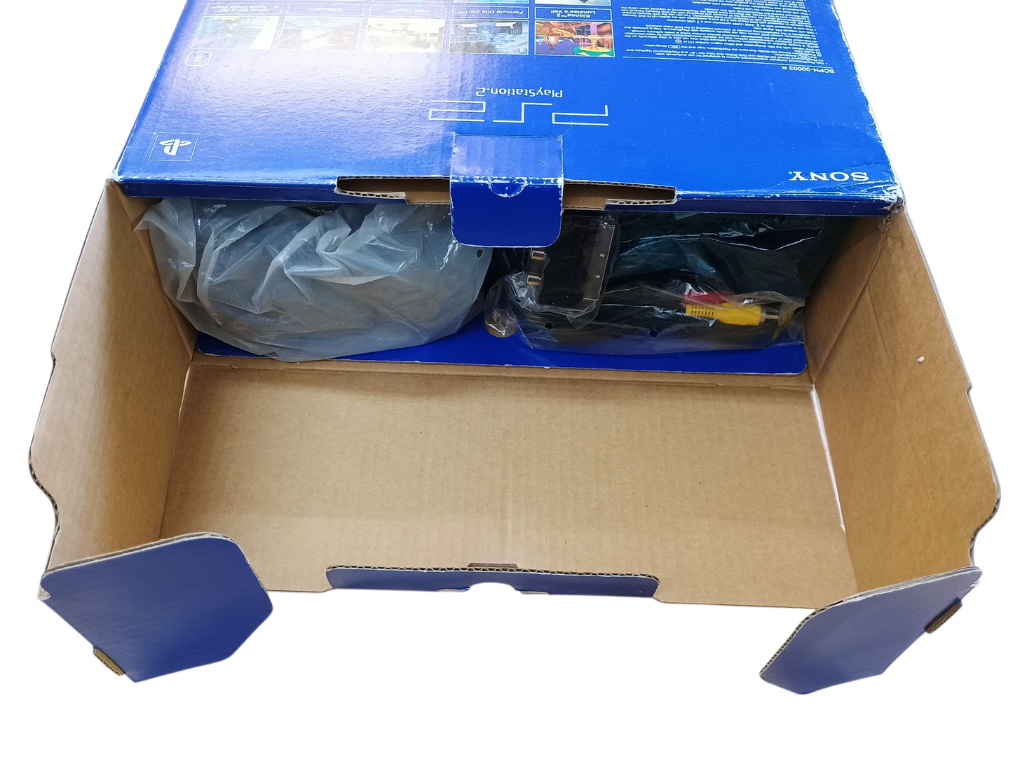 PS2 console - boxed - complete