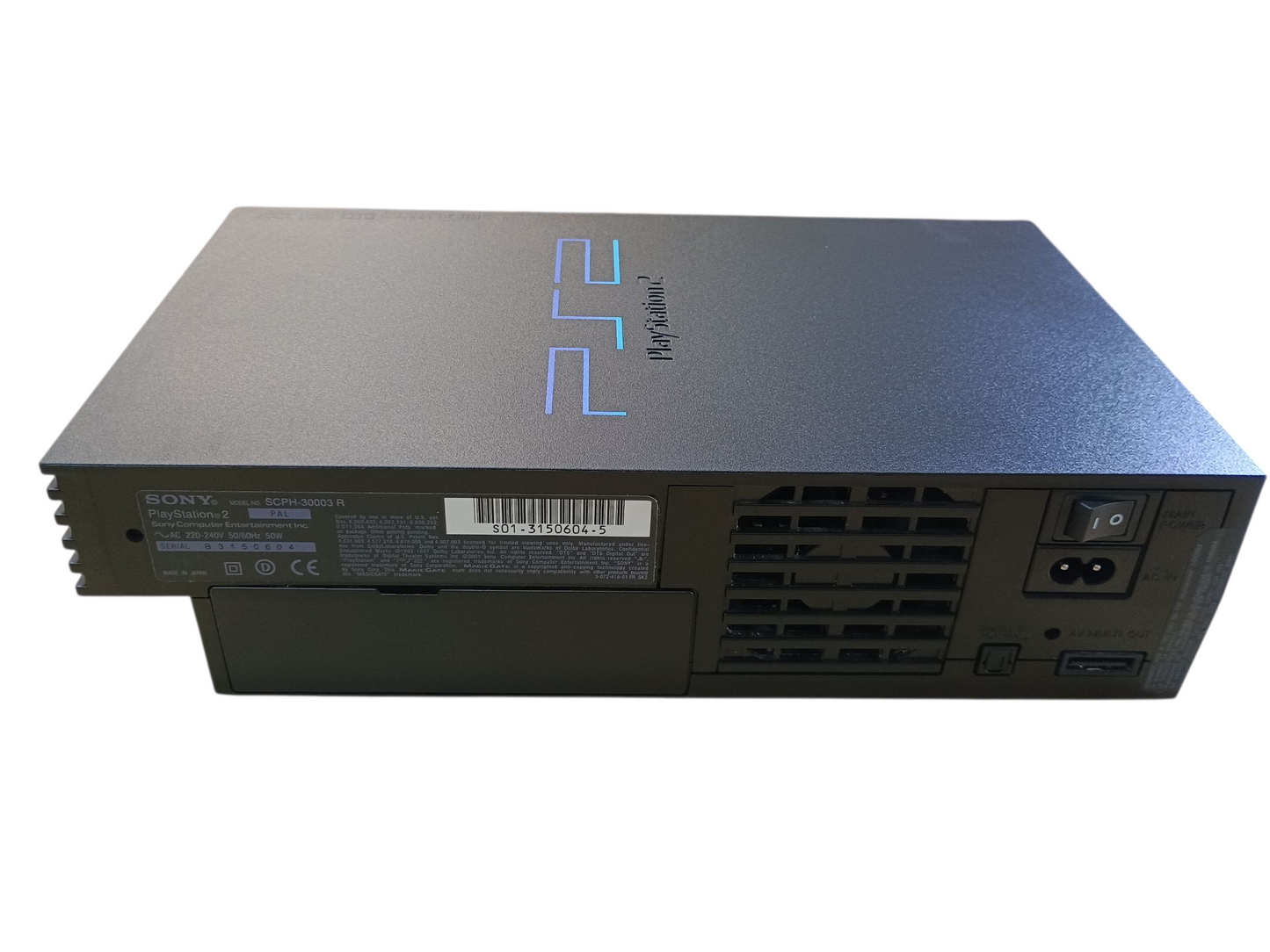 PS2 console - boxed - complete