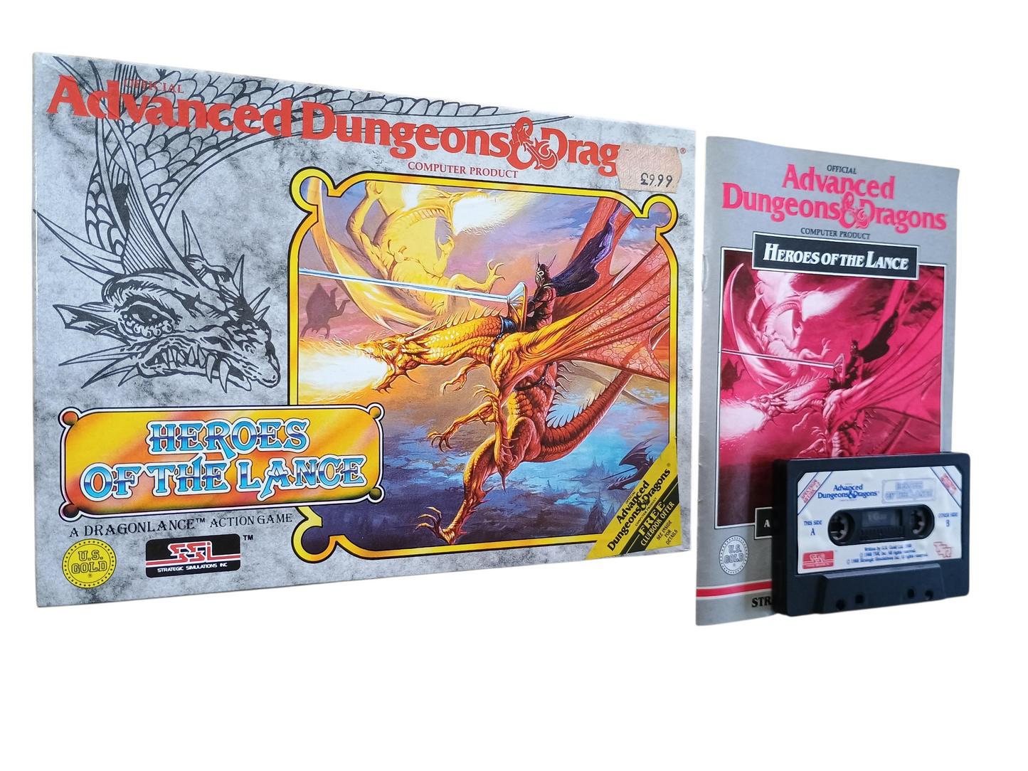 Advanced Dungeons & Dragons - Heroes of the Lance - complete