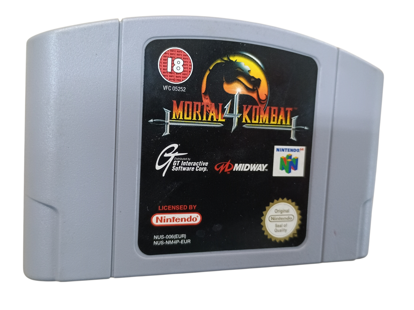Mortal Kombat 4 - cart only