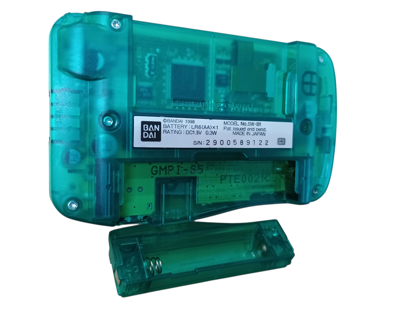 Wonderswan console - Green - complete