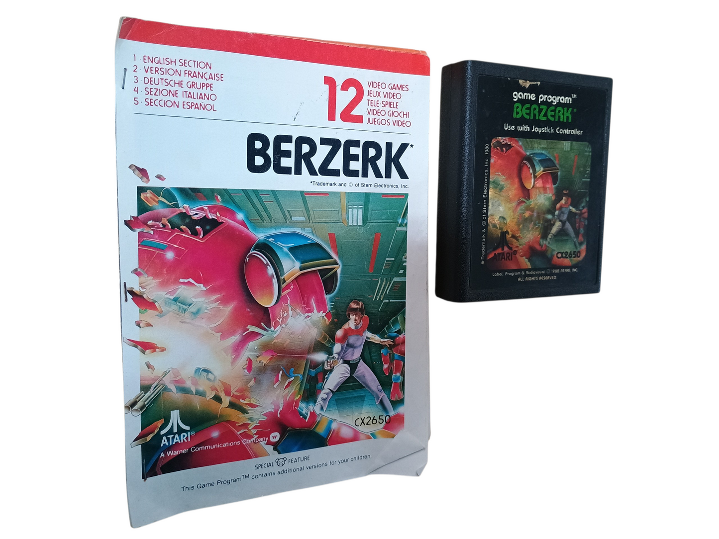 Berzerk - cart w/manual