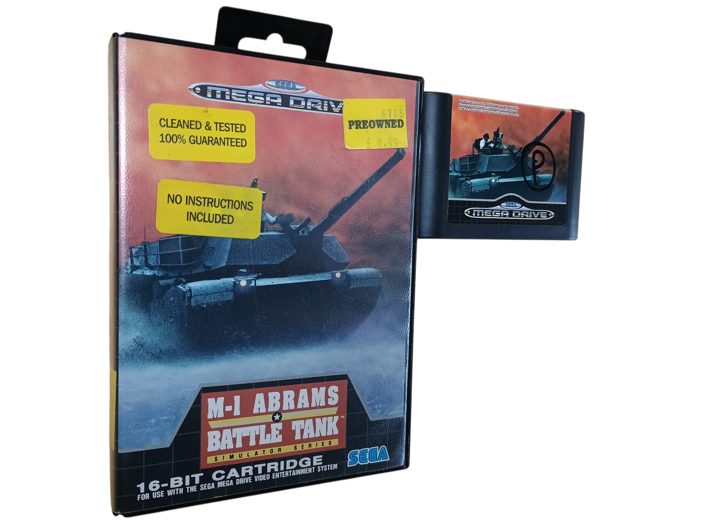 Abrams Battle Tank - boxed no ins