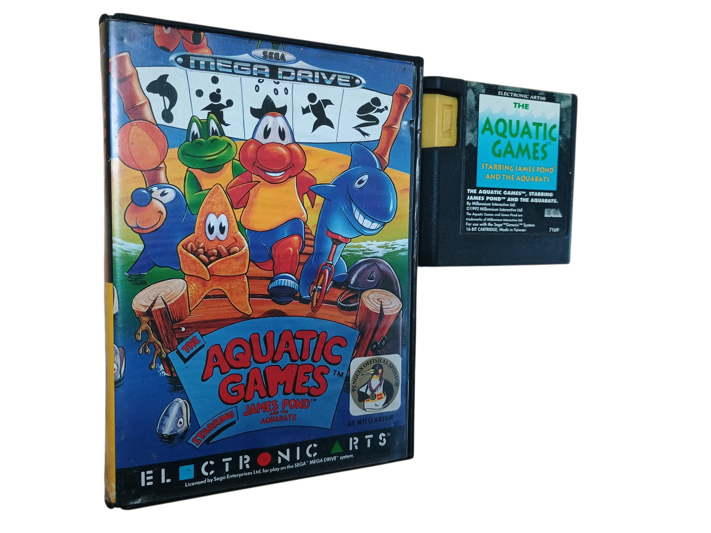 Aquatic Games - boxed no ins