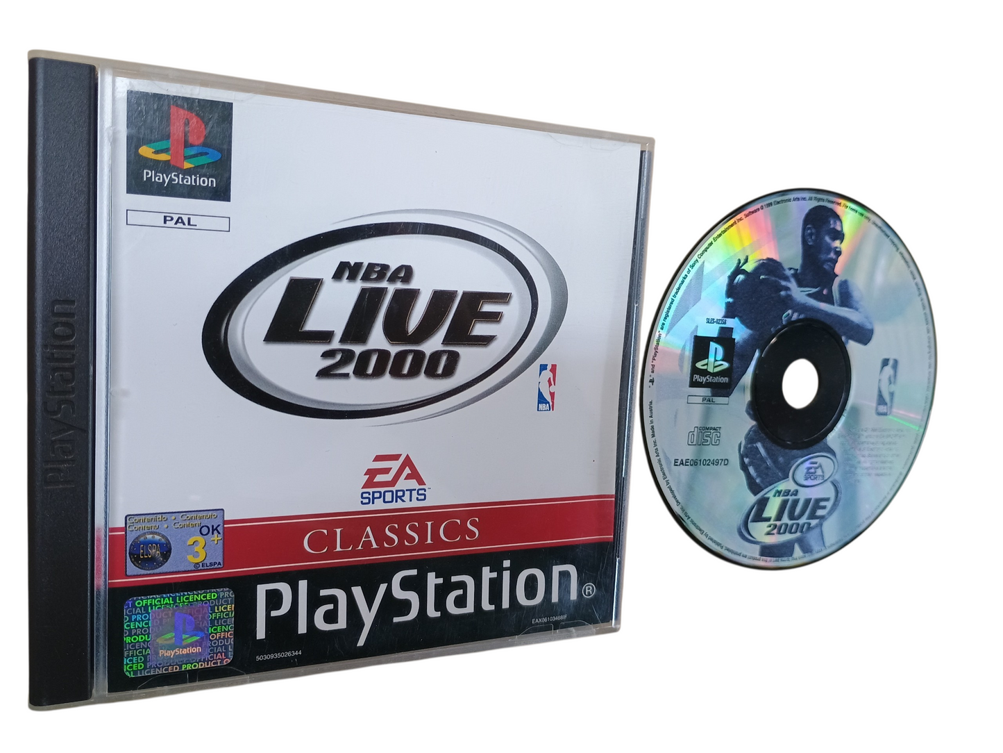 NBA Live 2000 - boxed no ins