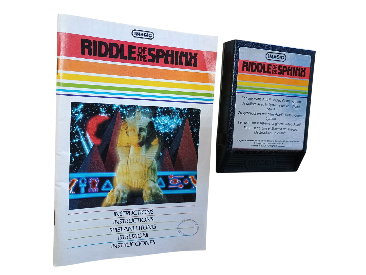 Riddle of the Sphinx - cart w/manual
