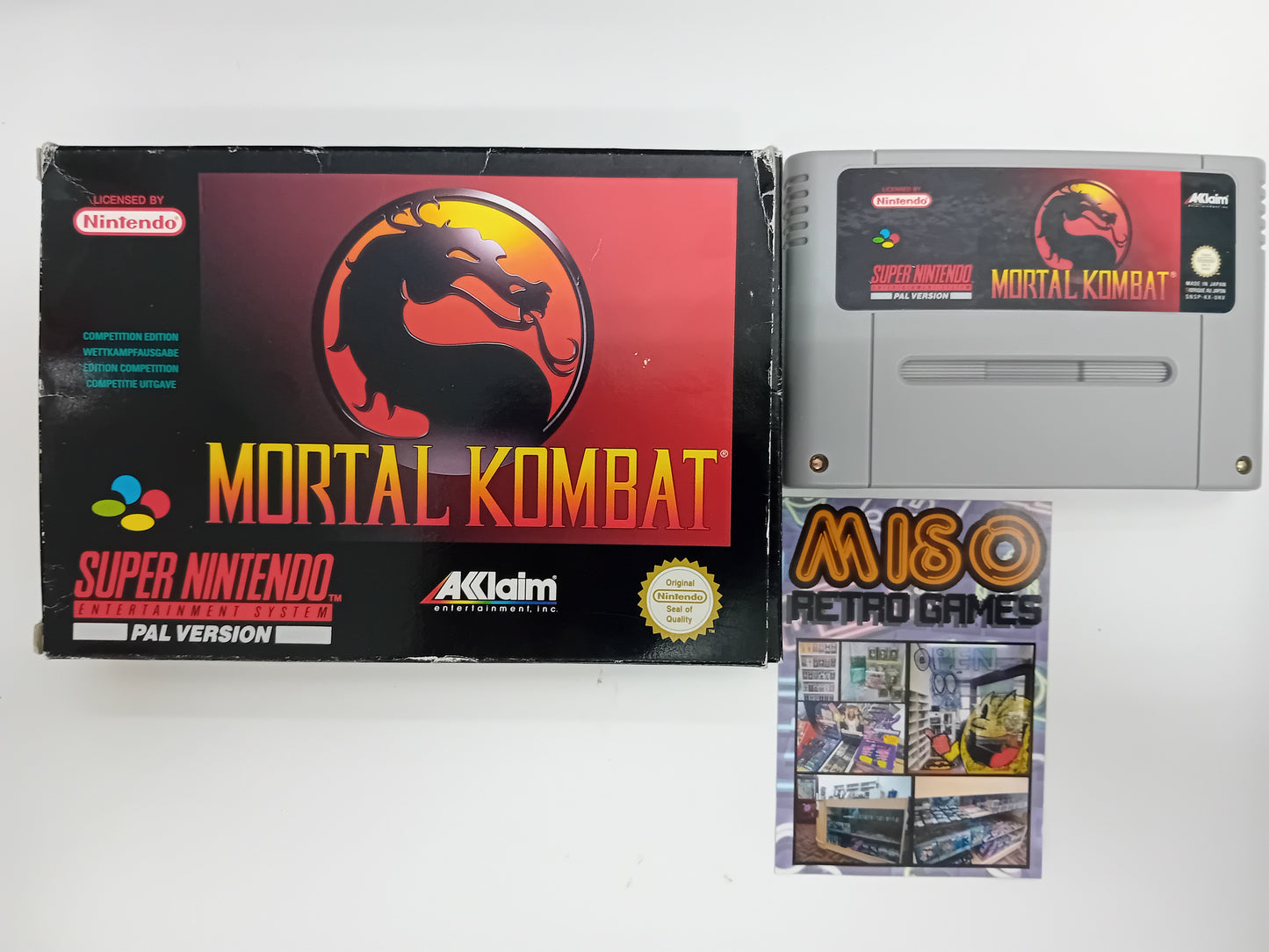 Mortal Kombat - boxed no ins