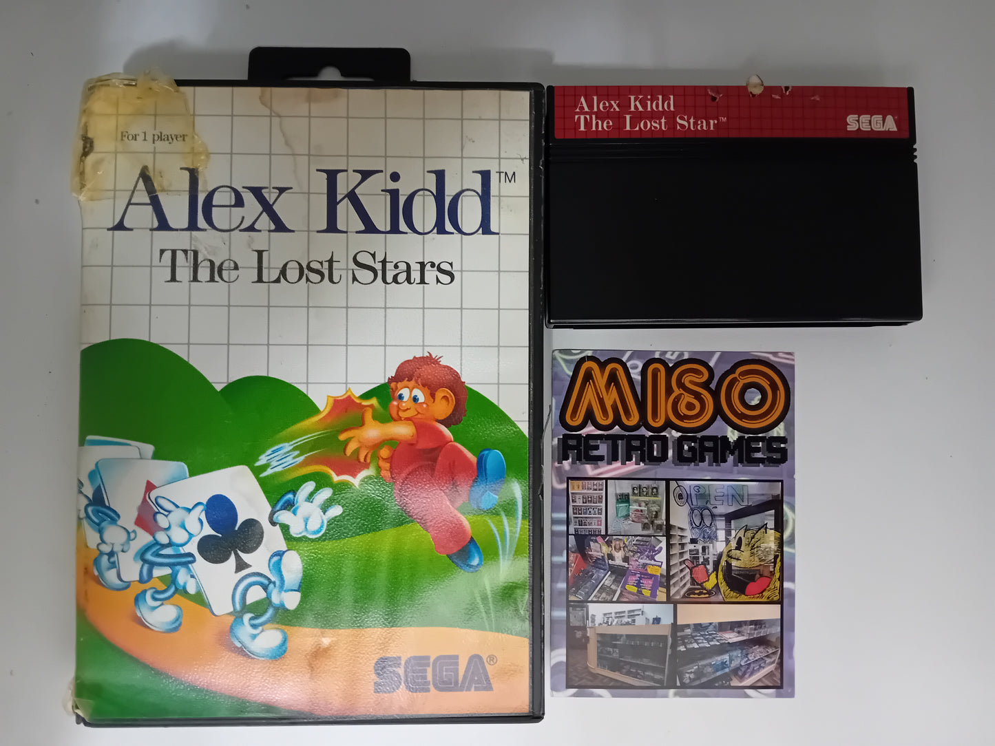 Alex Kidd - The Lost Stars - boxed no ins