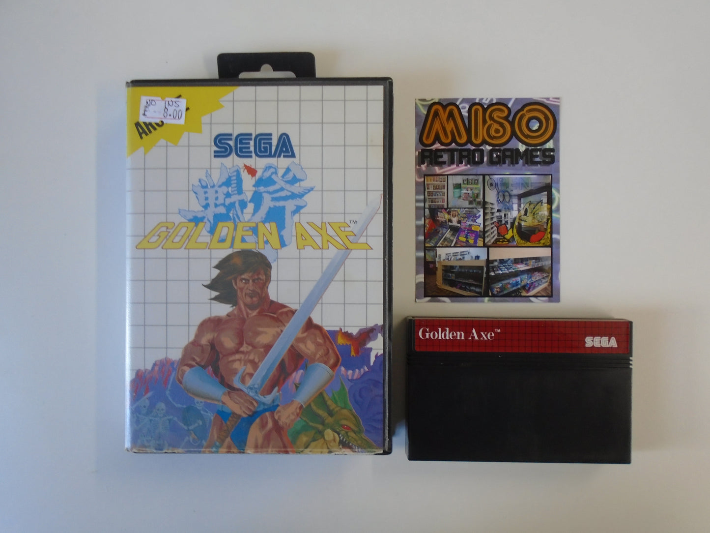 Golden Axe - boxed (no ins)