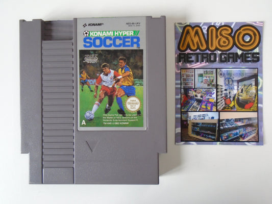 Konami Hyper Soccer - cart w/ manual