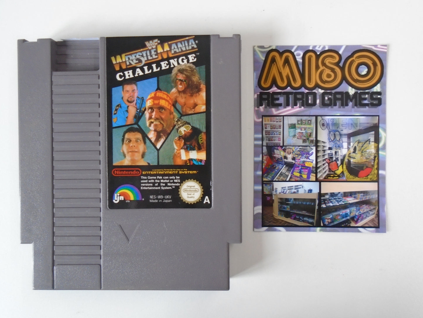 WWF Wrestlemania Challenge - cart w/ manual