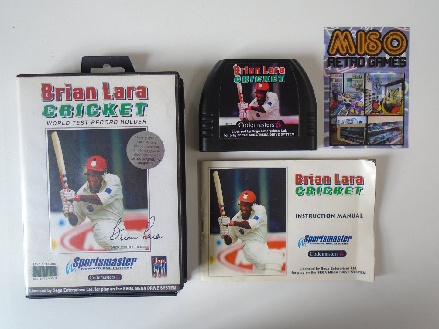 Brian Lara Cricket - boxed complete