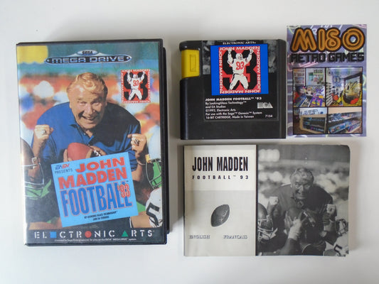 John Madden Football 93 - boxed complete