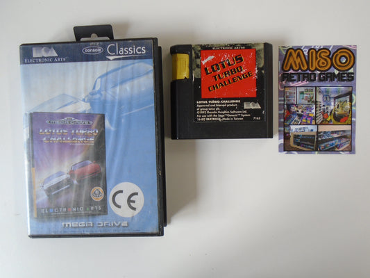 Lotus Turbo Challenge - boxed (no ins)