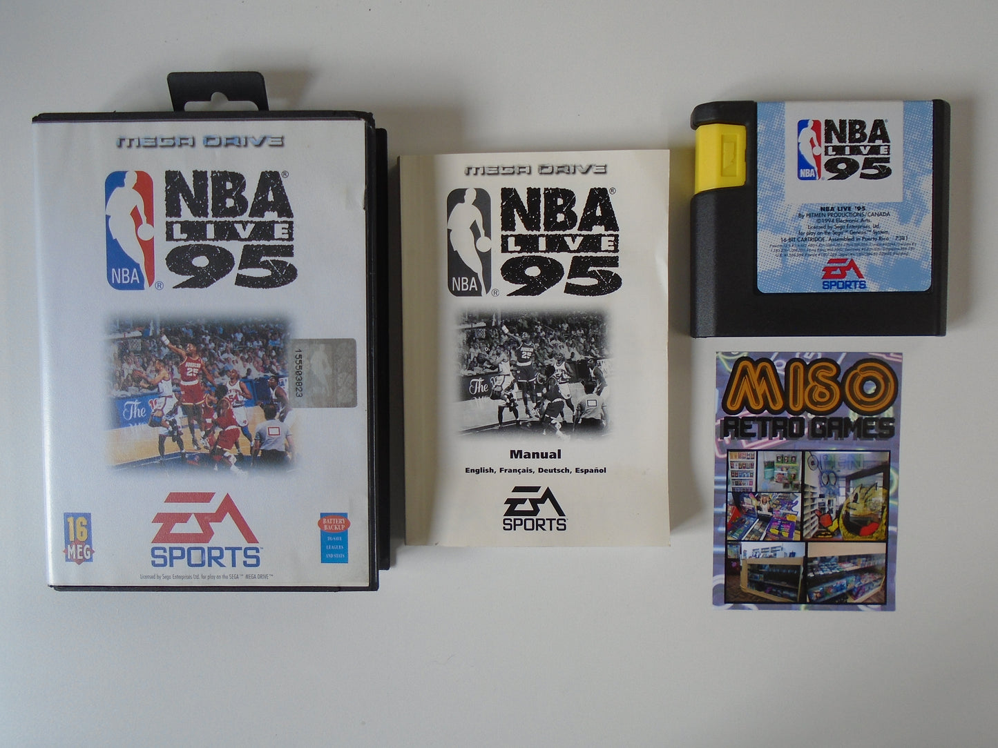 NBA Live 95 - boxed complete