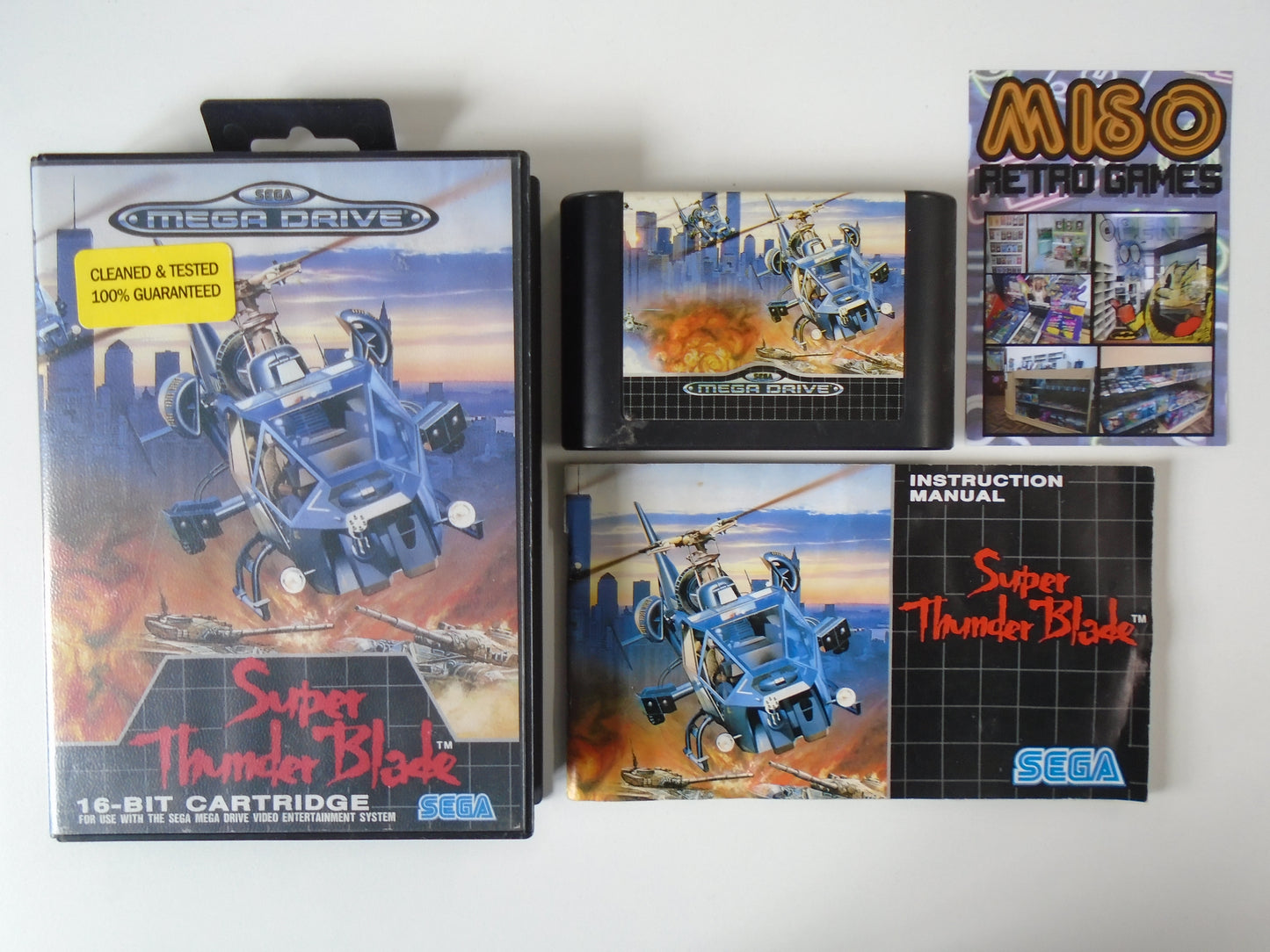 Super Thunder Blade - boxed complete